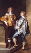 Anthony Van Dyck Lord John Stuart and His Brother,Lord Bernard Stuart painting